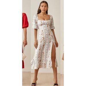 Reformation Belgium Linen Dress - worn once, in perfect condition!